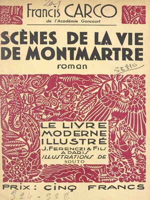 cover image of Scènes de la vie de Montmartre